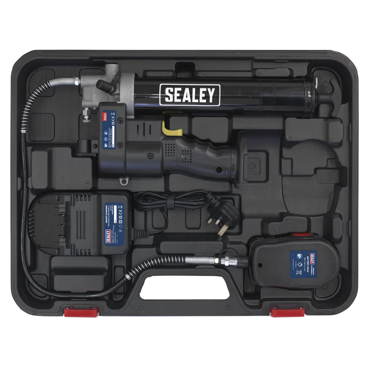Sealey Cordless Grease Gun 18V - Image 4
