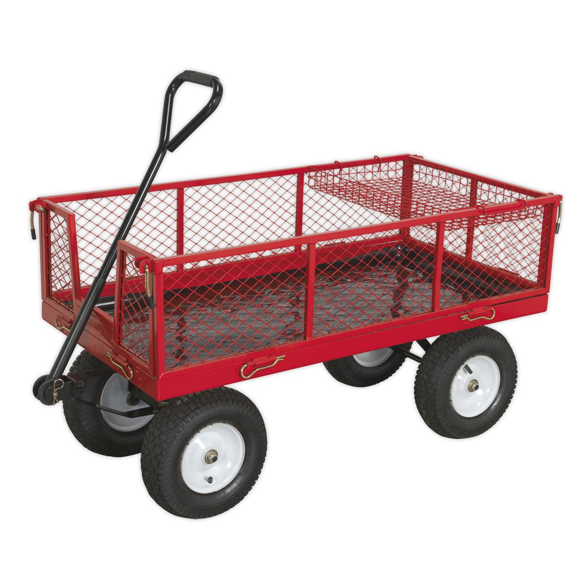 Sealey Platform Truck with Folding/Removable Sides 450kg Capacity - Image 1