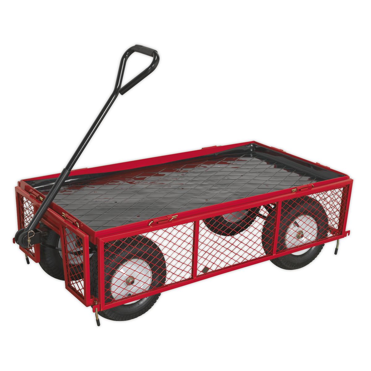 Sealey Platform Truck with Folding/Removable Sides 450kg Capacity - Image 2