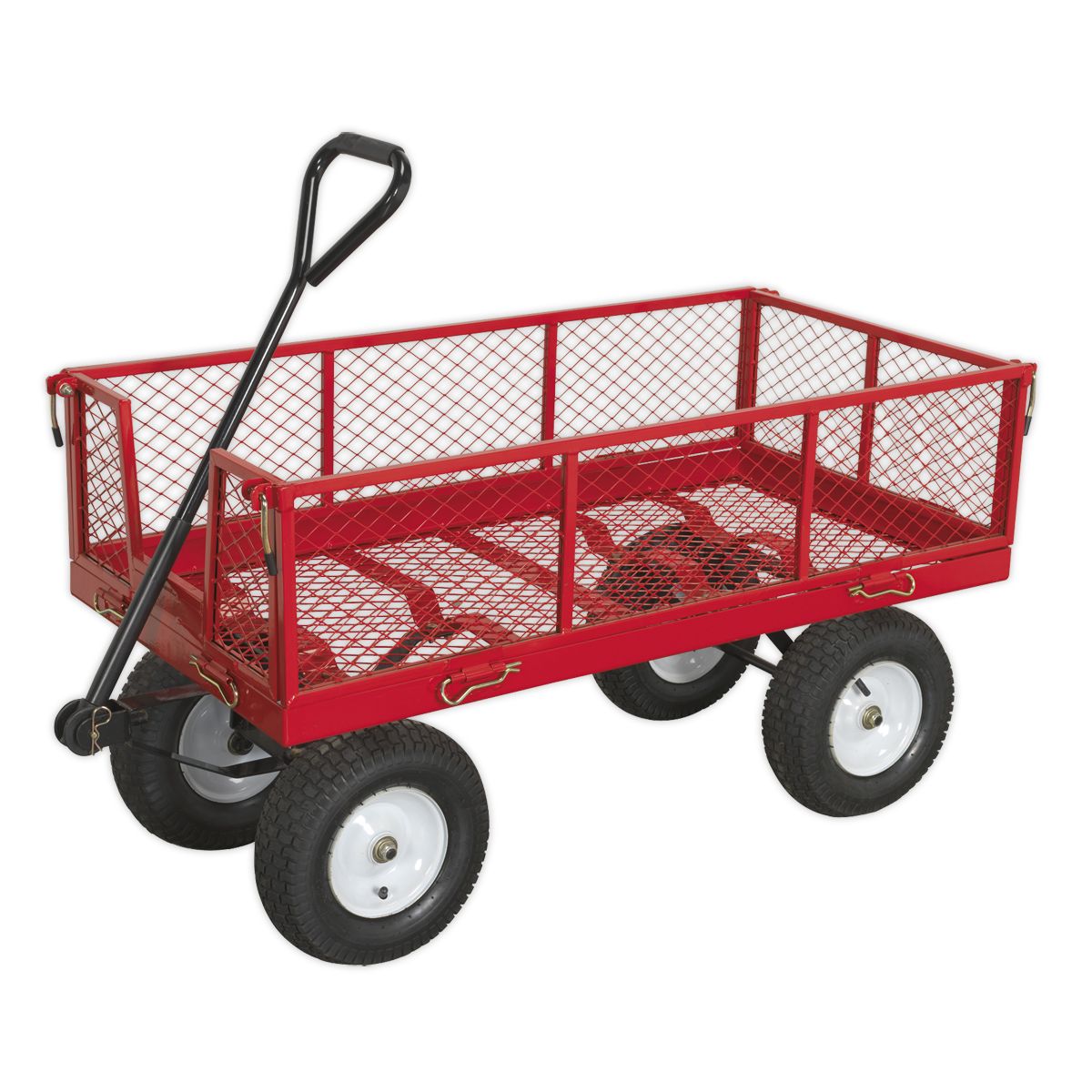 Sealey Platform Truck with Folding/Removable Sides 450kg Capacity - Image 7