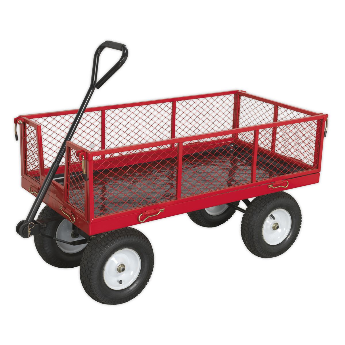 Sealey Platform Truck with Folding/Removable Sides 450kg Capacity - Image 8