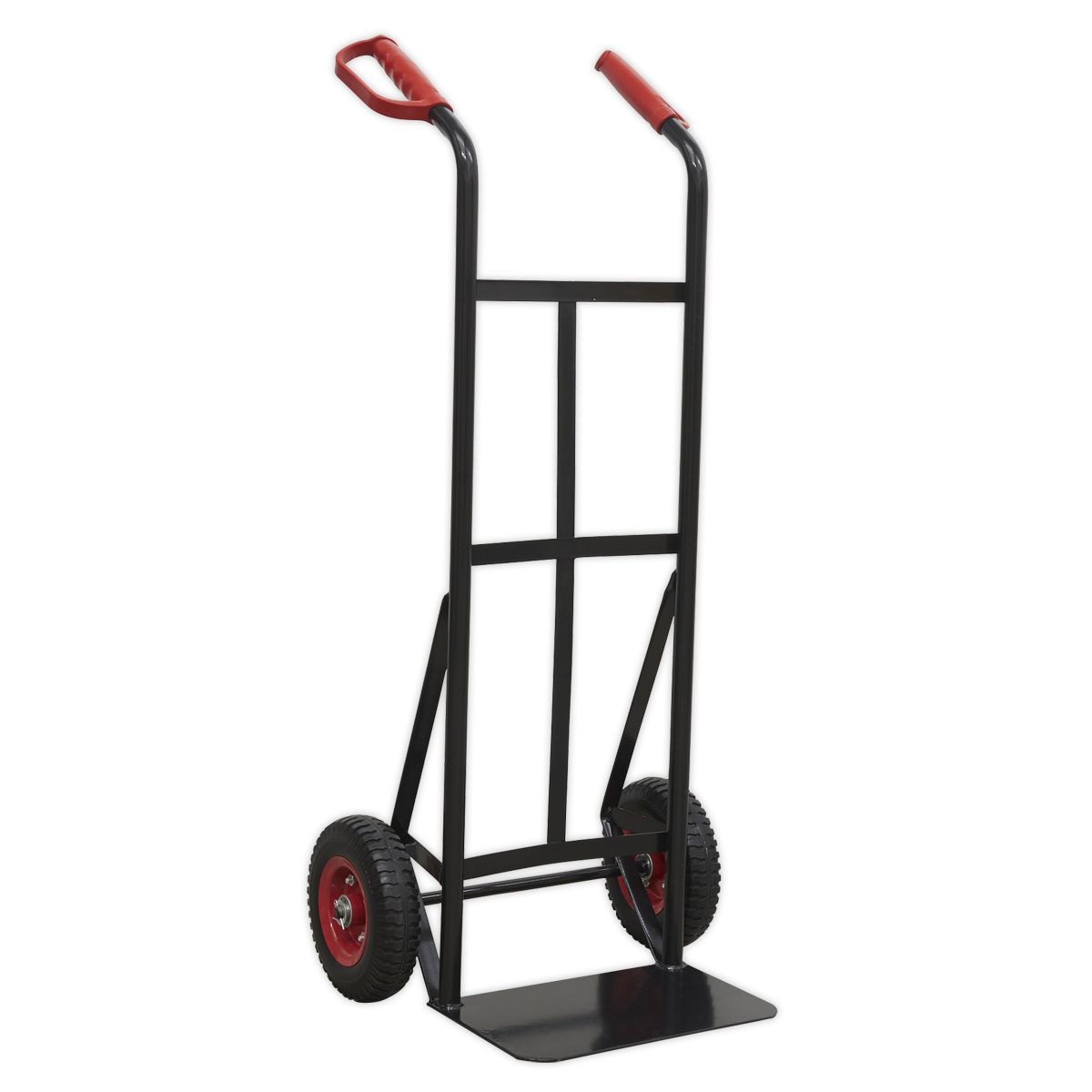 Sealey Premier Heavy-Duty Sack Truck with PU Tyres 200kg Capacity - Image 1