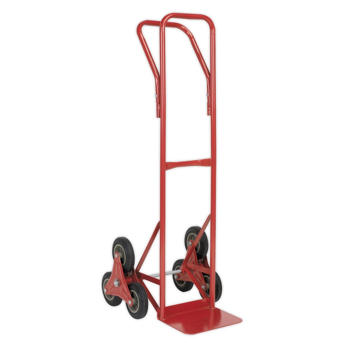 Sealey Stair Climbing Sack Truck with Solid Tyres 150kg Capacity - Image 1