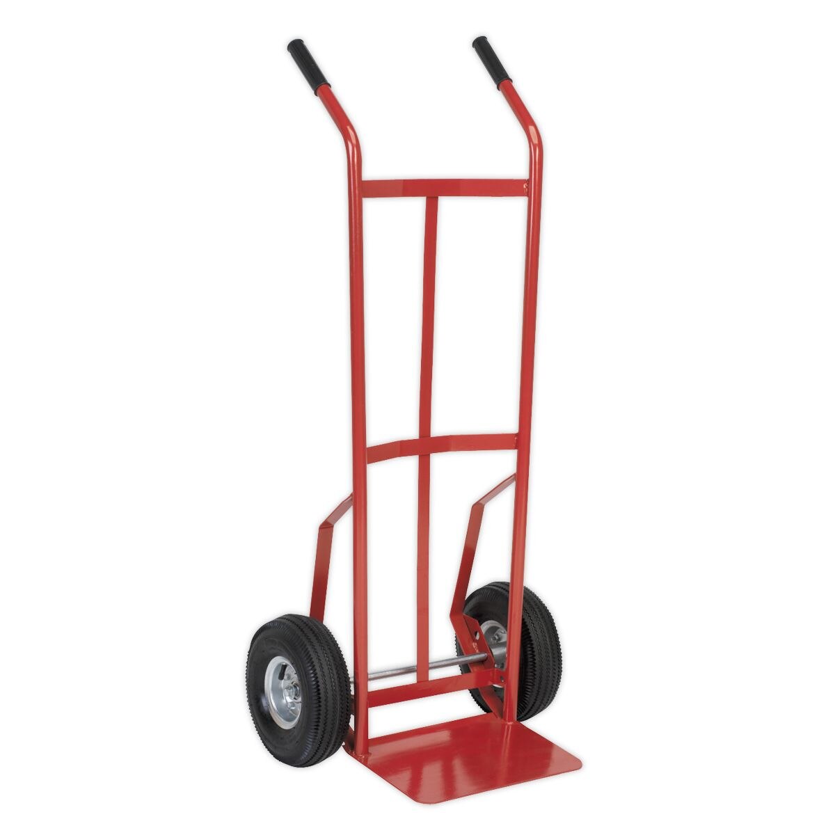 Sealey Sack Truck with Pneumatic Tyres 200kg Capacity - Image 1