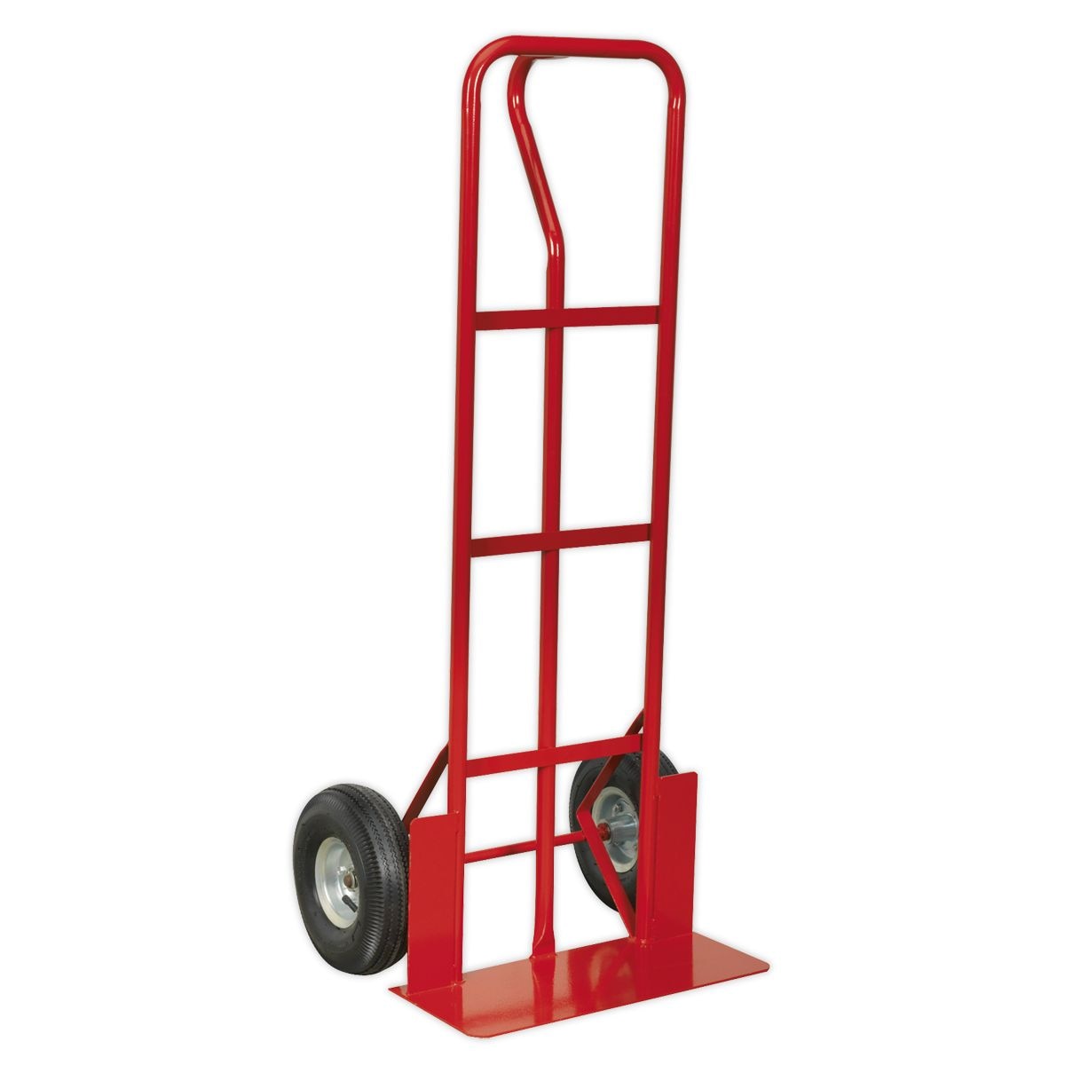 Sealey Sack Truck with Pneumatic Tyres 250kg Capacity - Image 1