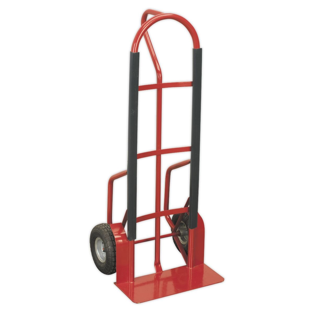 Sealey Sack Truck with Pneumatic Tyres 300kg Capacity - Image 1