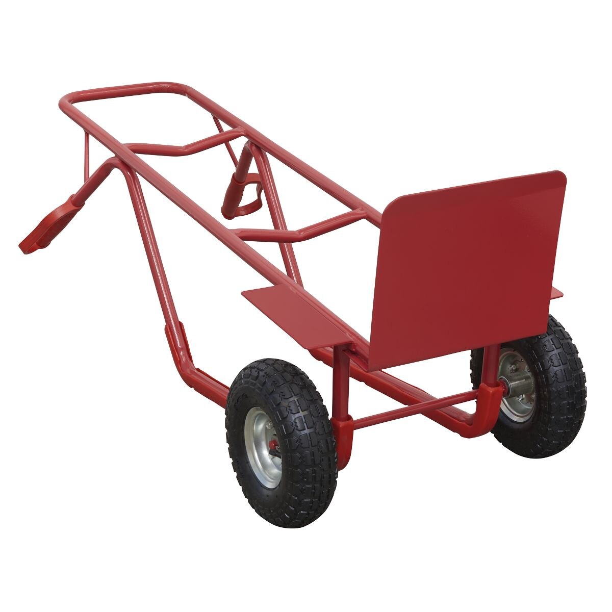Sealey Sack Truck with Pneumatic Tyres 300kg Capacity - Image 2