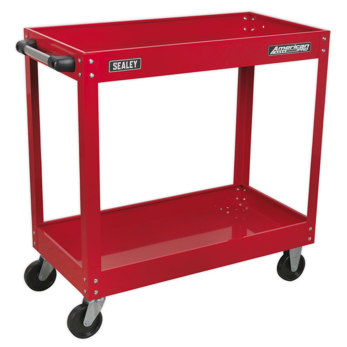Sealey American PRO Heavy-Duty Workshop Trolley 2-Level - Image 1