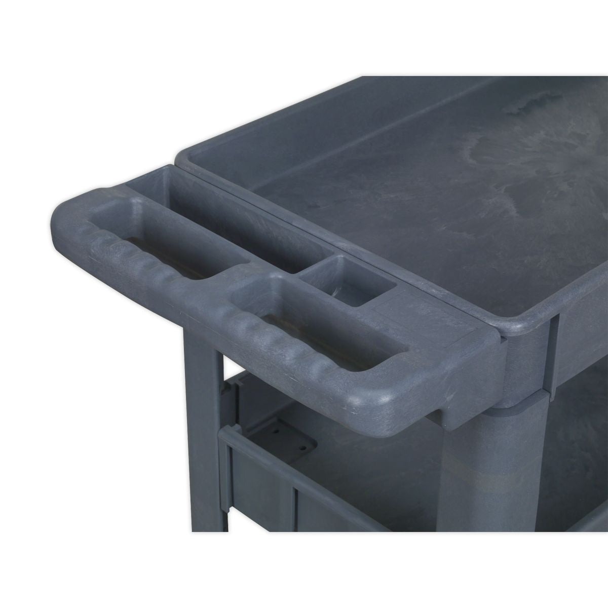 Sealey Composite Heavy-Duty Trolley 3-Level - Image 2