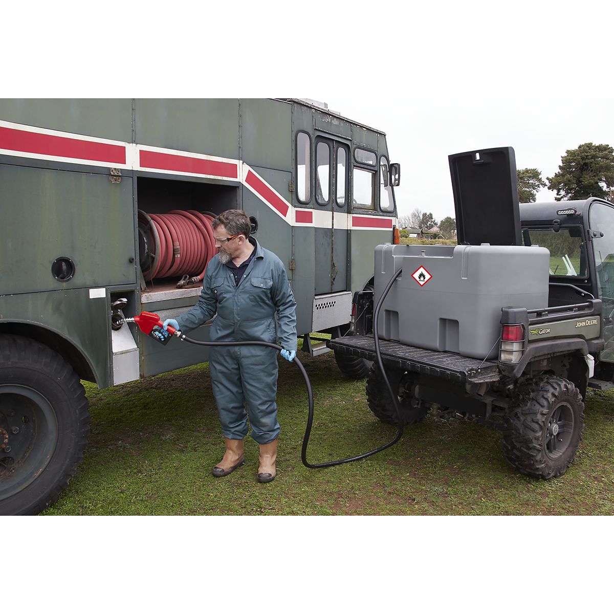 Sealey Portable Diesel Tank 400L 12V - Image 2