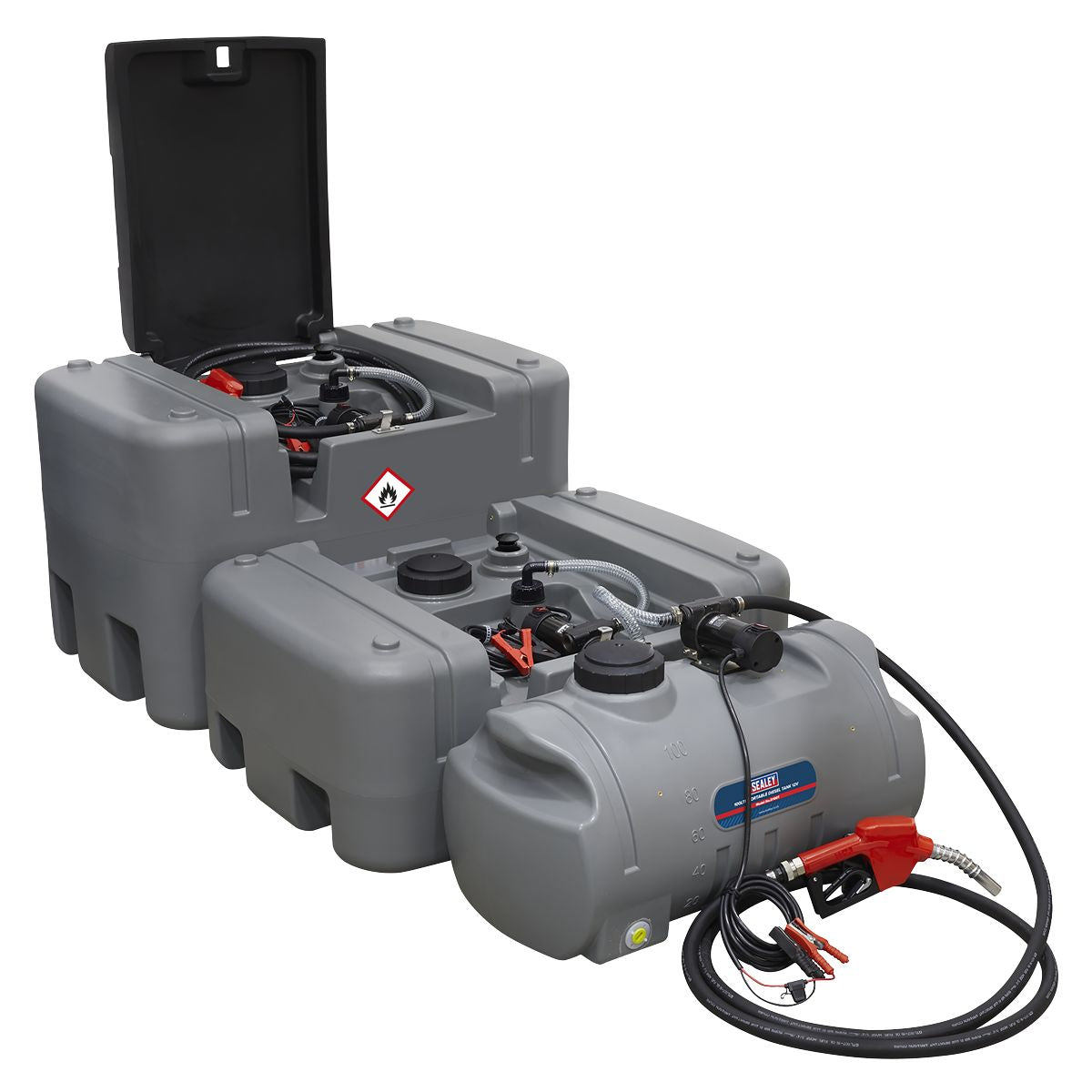 Sealey Portable Diesel Tank 400L 12V - Image 7