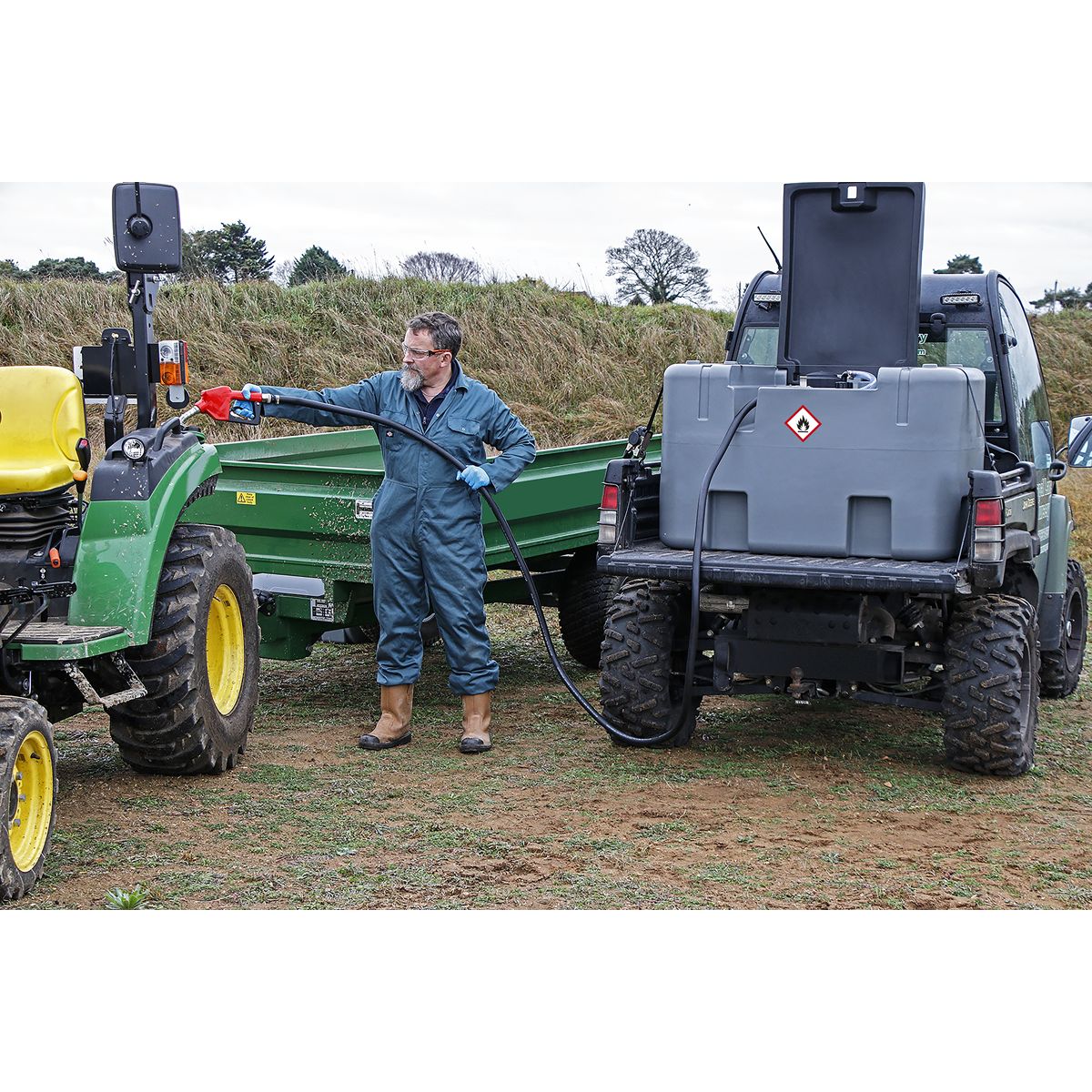 Sealey Portable Diesel Tank 400L 12V - Image 8