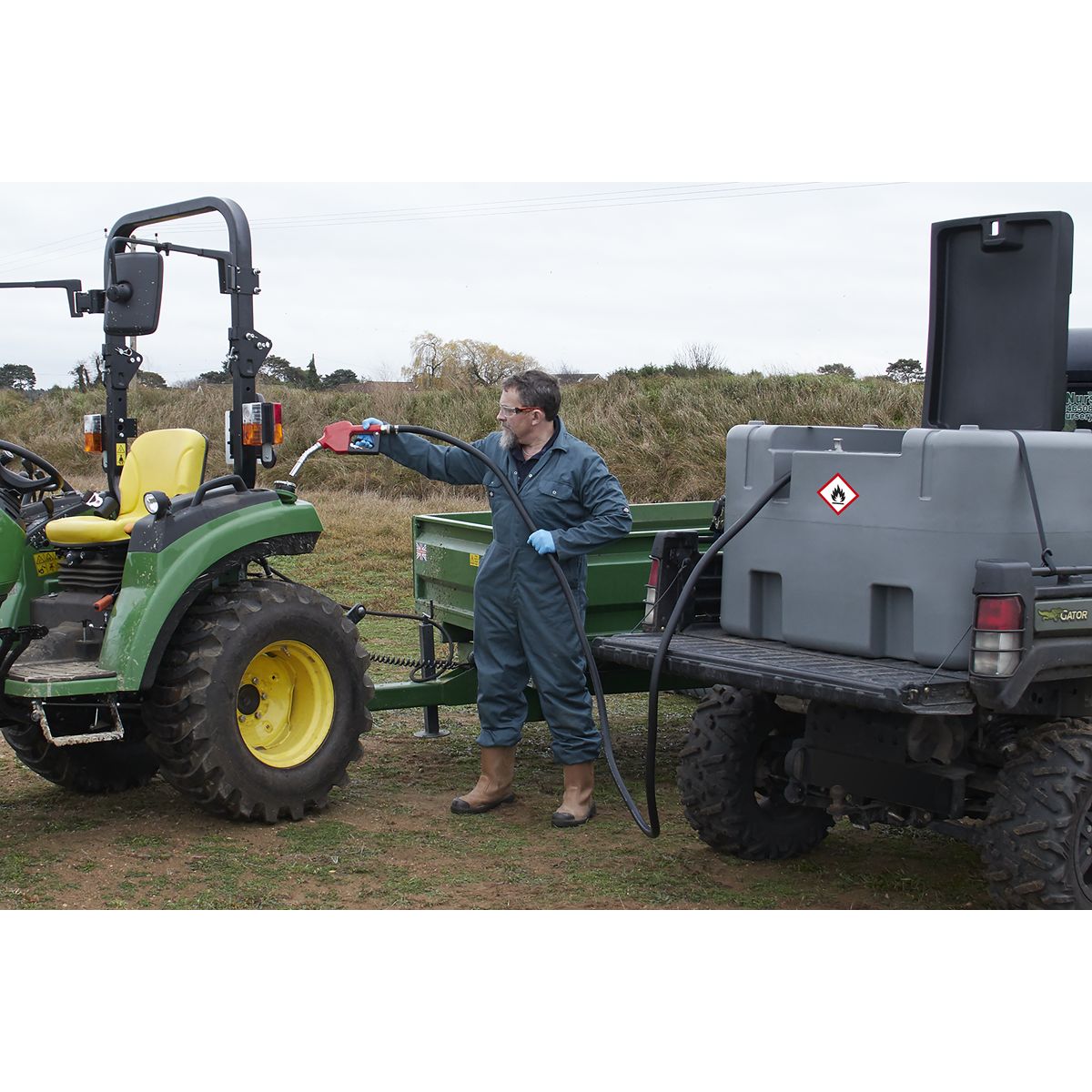 Sealey Portable Diesel Tank 400L 12V - Image 9