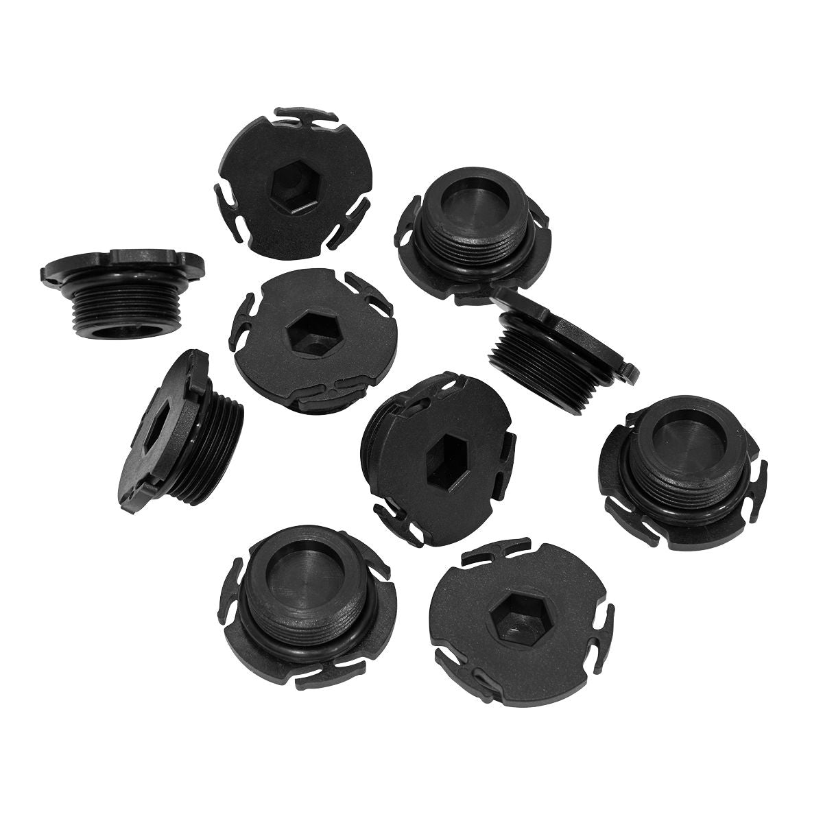 Sealey Plastic Sump Plug for BMW - Pack of 10 - Image 1