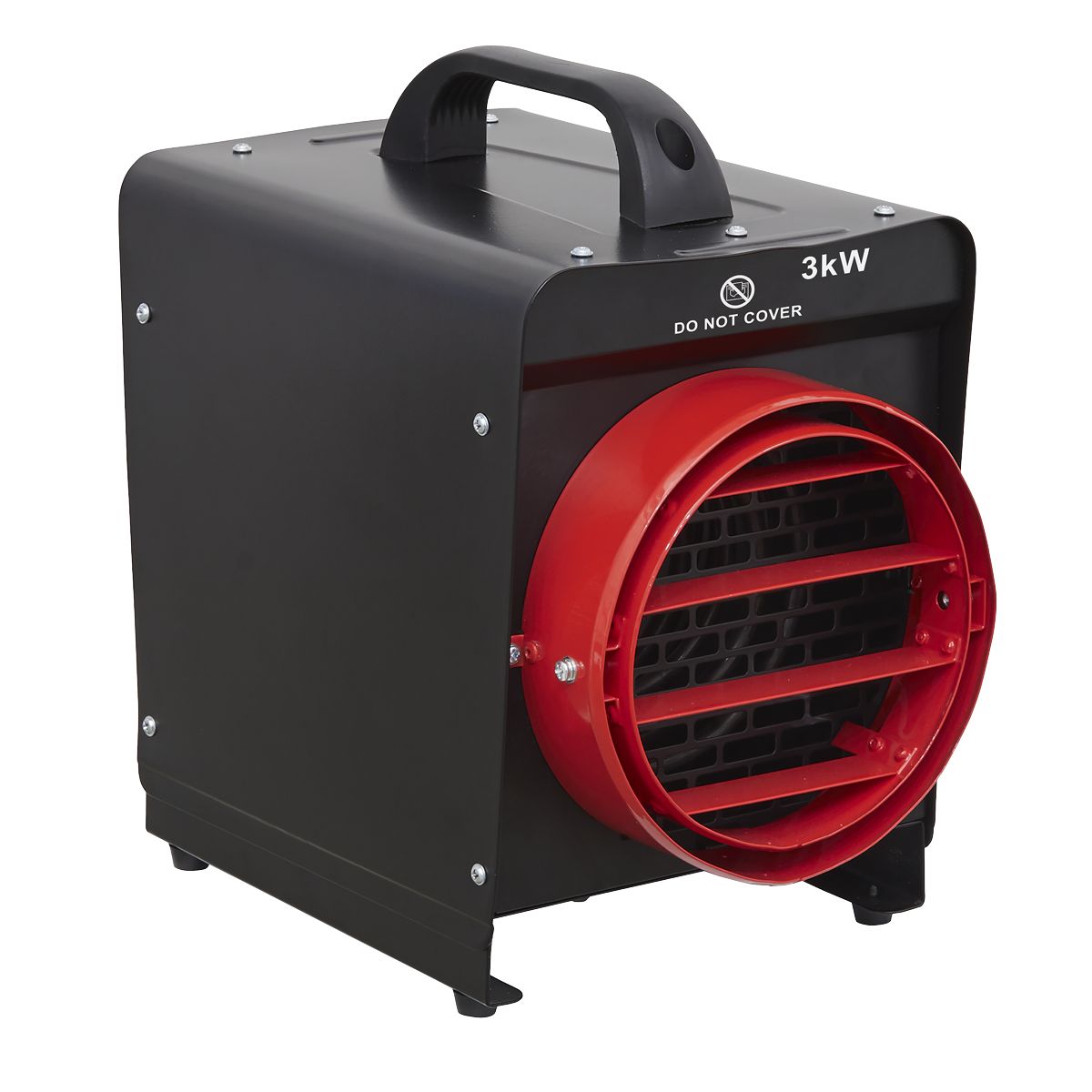 Sealey Industrial Fan Heater with Ducting 3kW - Image 2