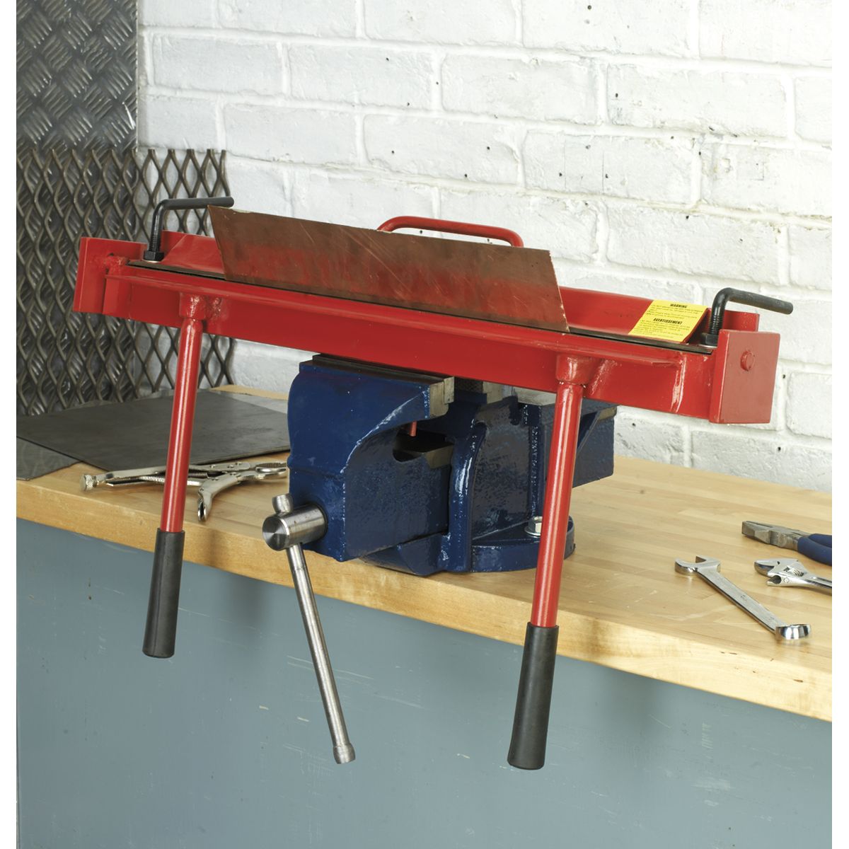 Sealey Vice Mounting Sheet Metal Folder 600mm - Image 4