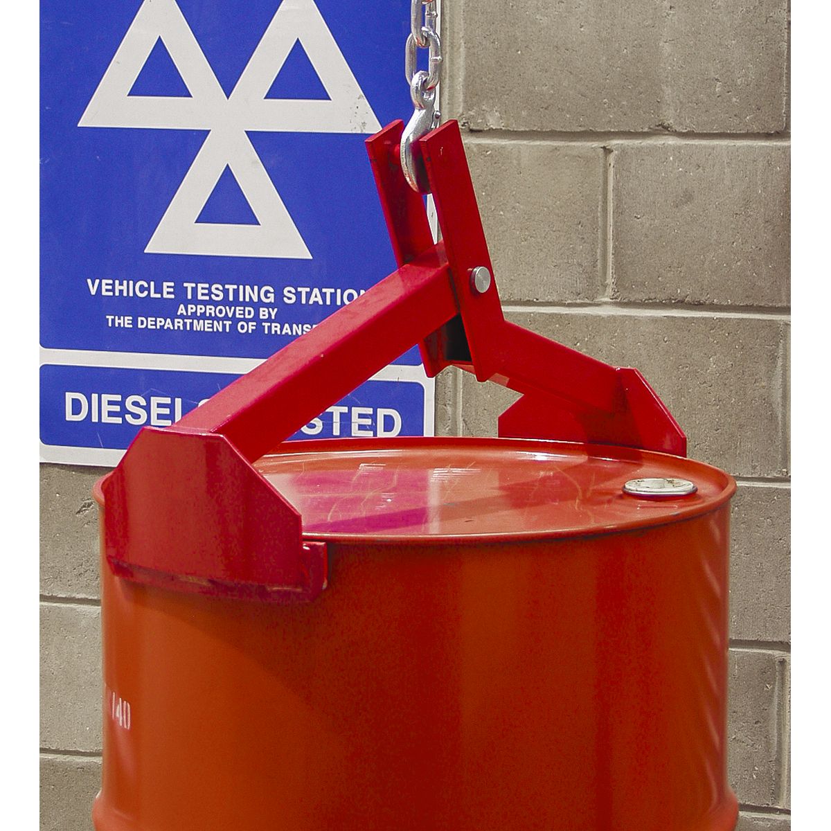 Sealey Drum Lifter 350kg Capacity - Image 2