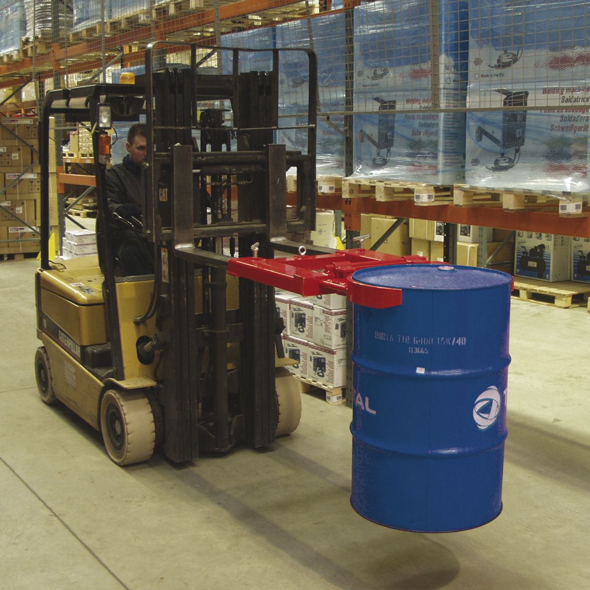 Sealey Forklift Drum Clamp 350kg Capacity - Image 3
