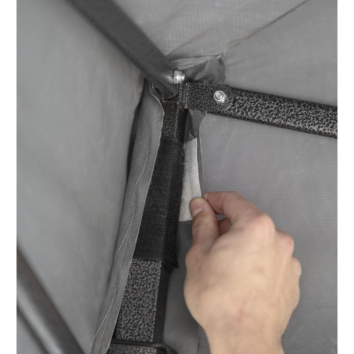 Dellonda Premium 2x2m Pop-Up Gazebo, - Beige Canopy - Image 6