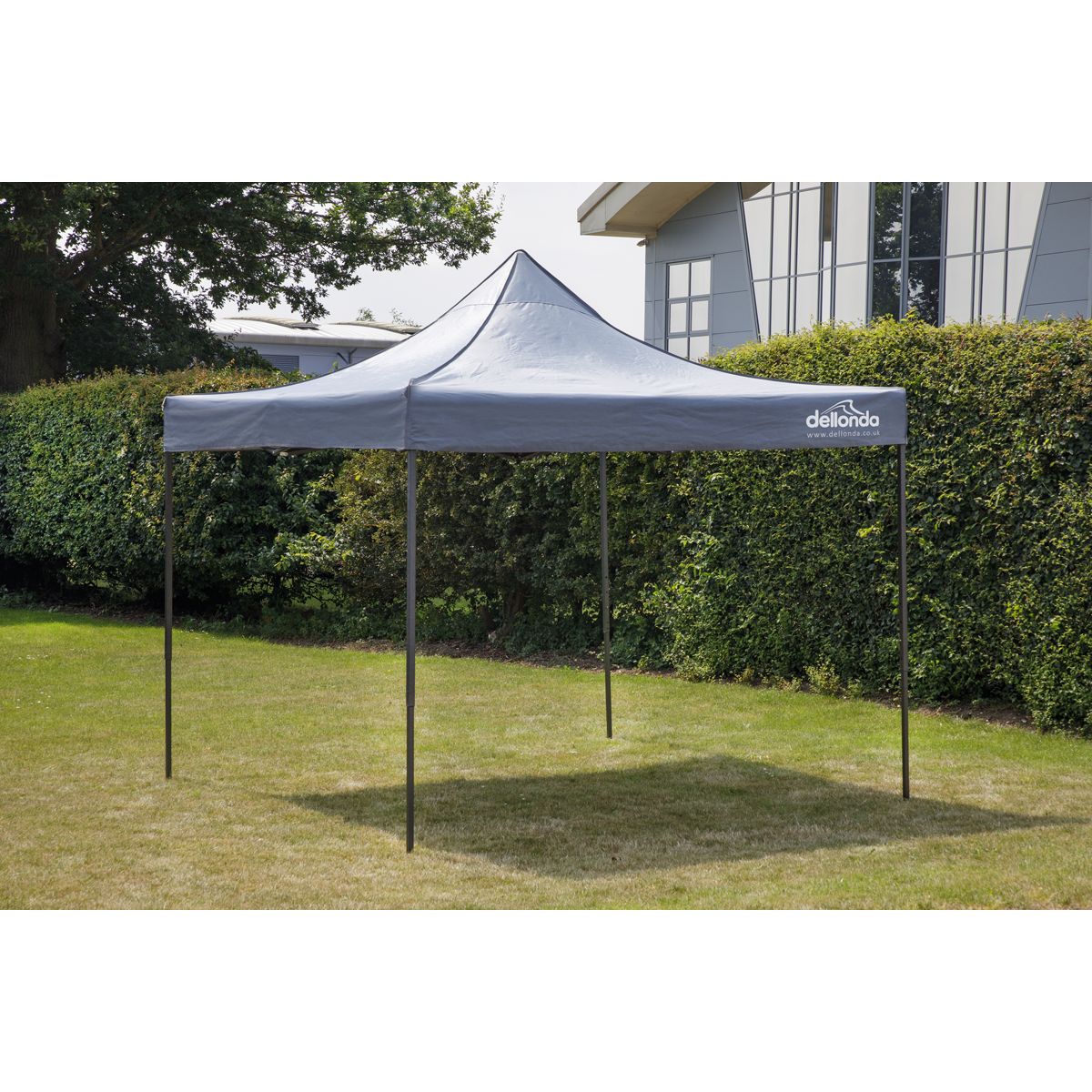Dellonda Premium 2x2m Pop-Up Gazebo, - Grey Canopy - Image 4