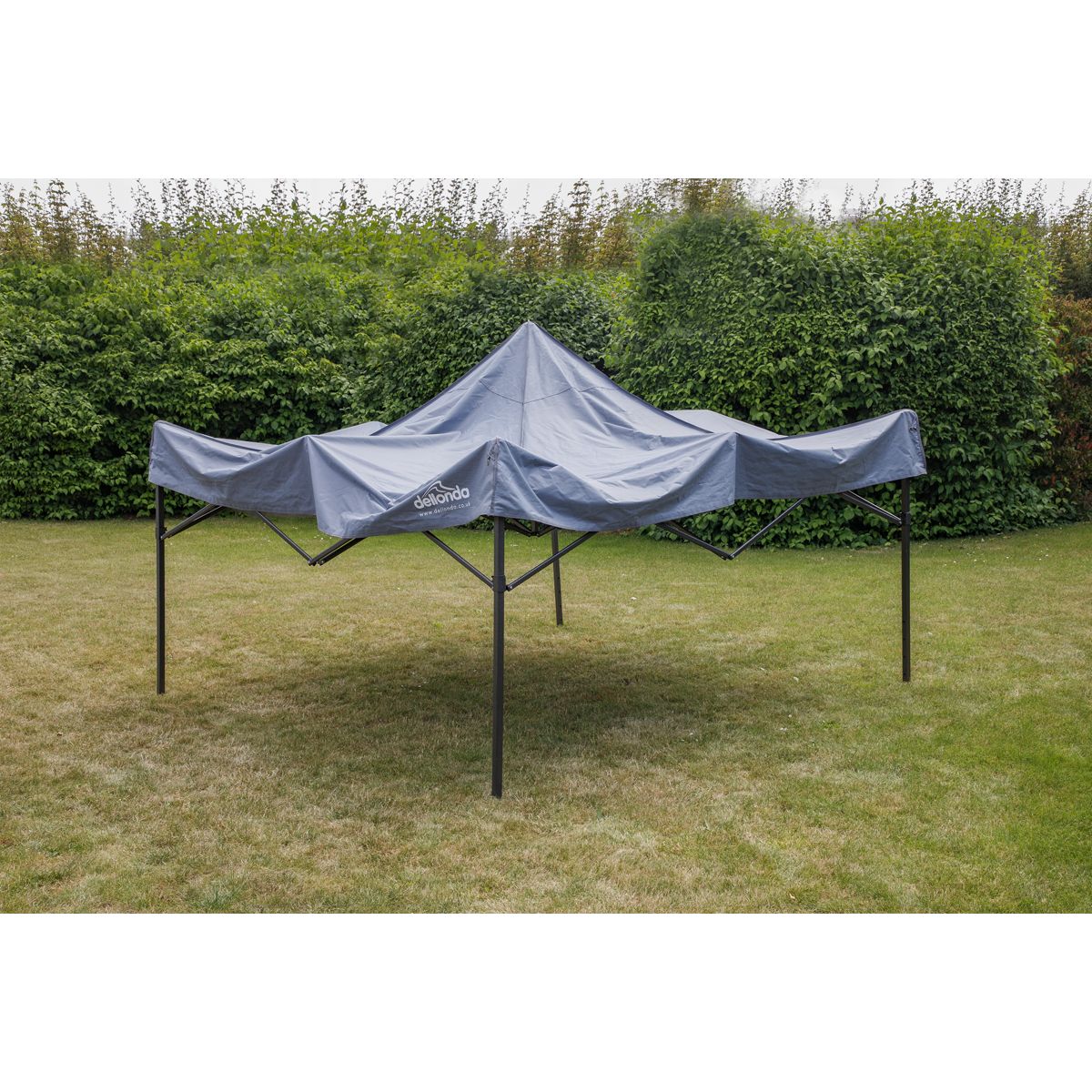 Dellonda Premium 2x2m Pop-Up Gazebo, - Grey Canopy - Image 8