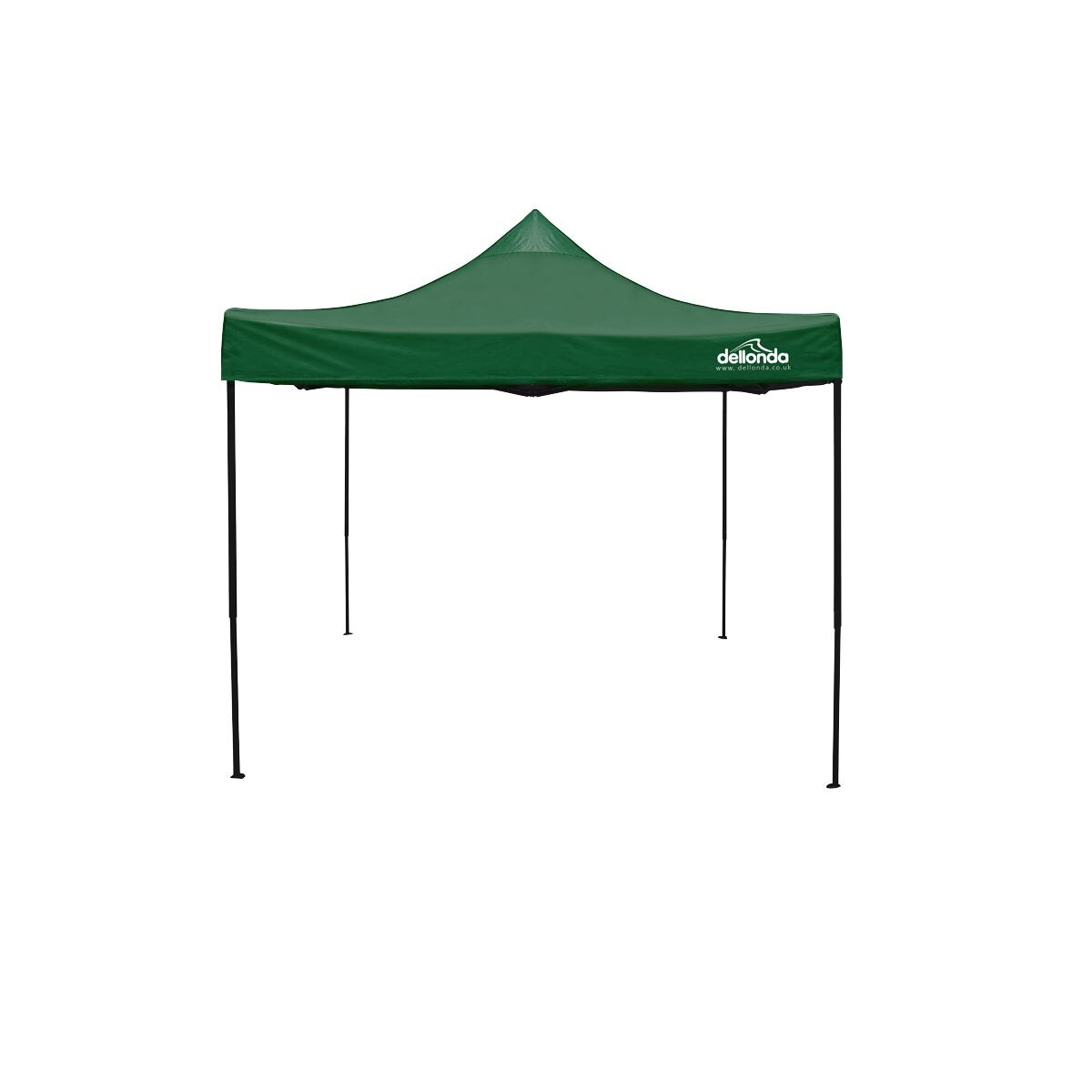 Dellonda Premium 3 x 3m Pop-Up Gazebo, - Dark Green Canopy - Image 6