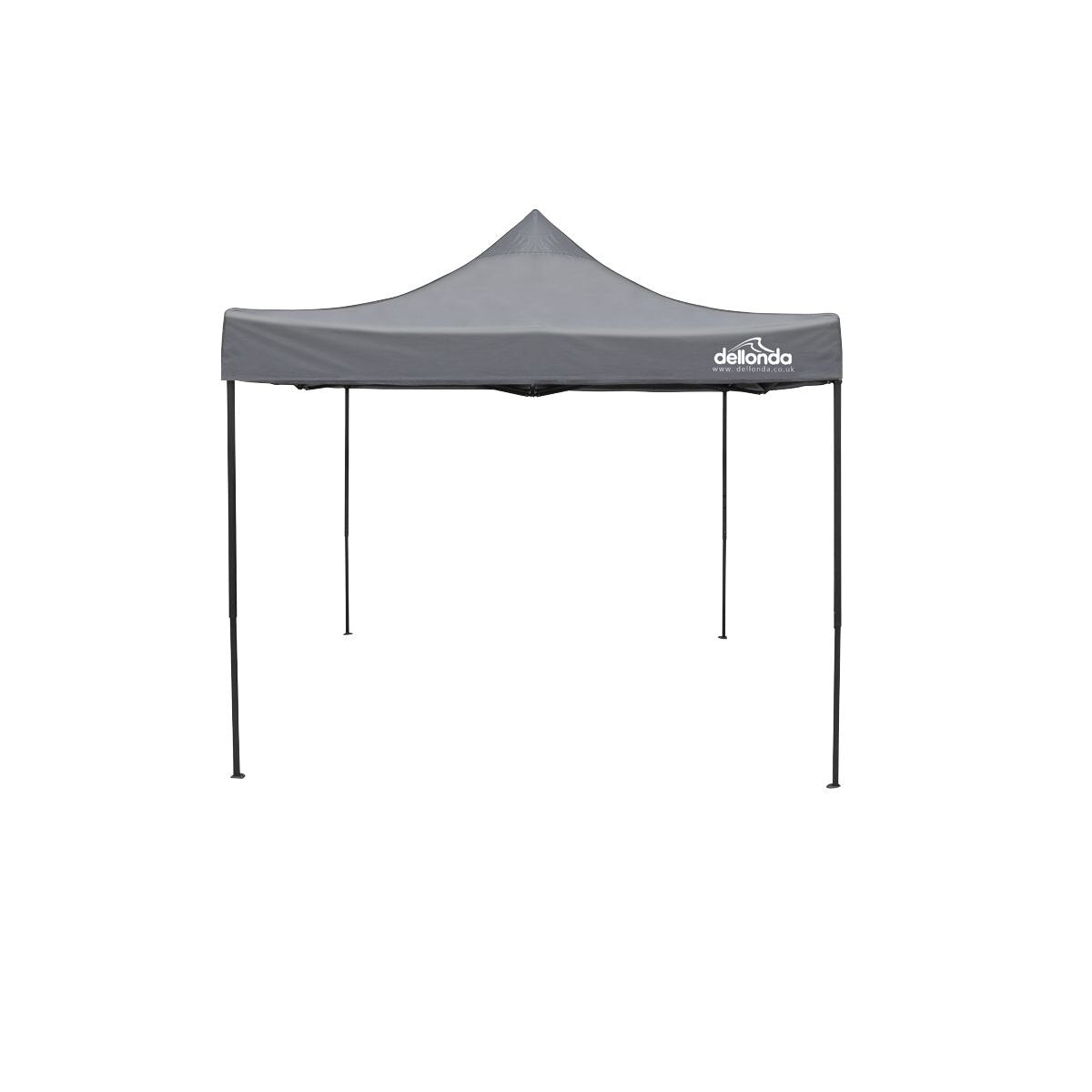 Dellonda Premium 3 x 3m Pop-Up Gazebo, - Grey Canopy - Image 6