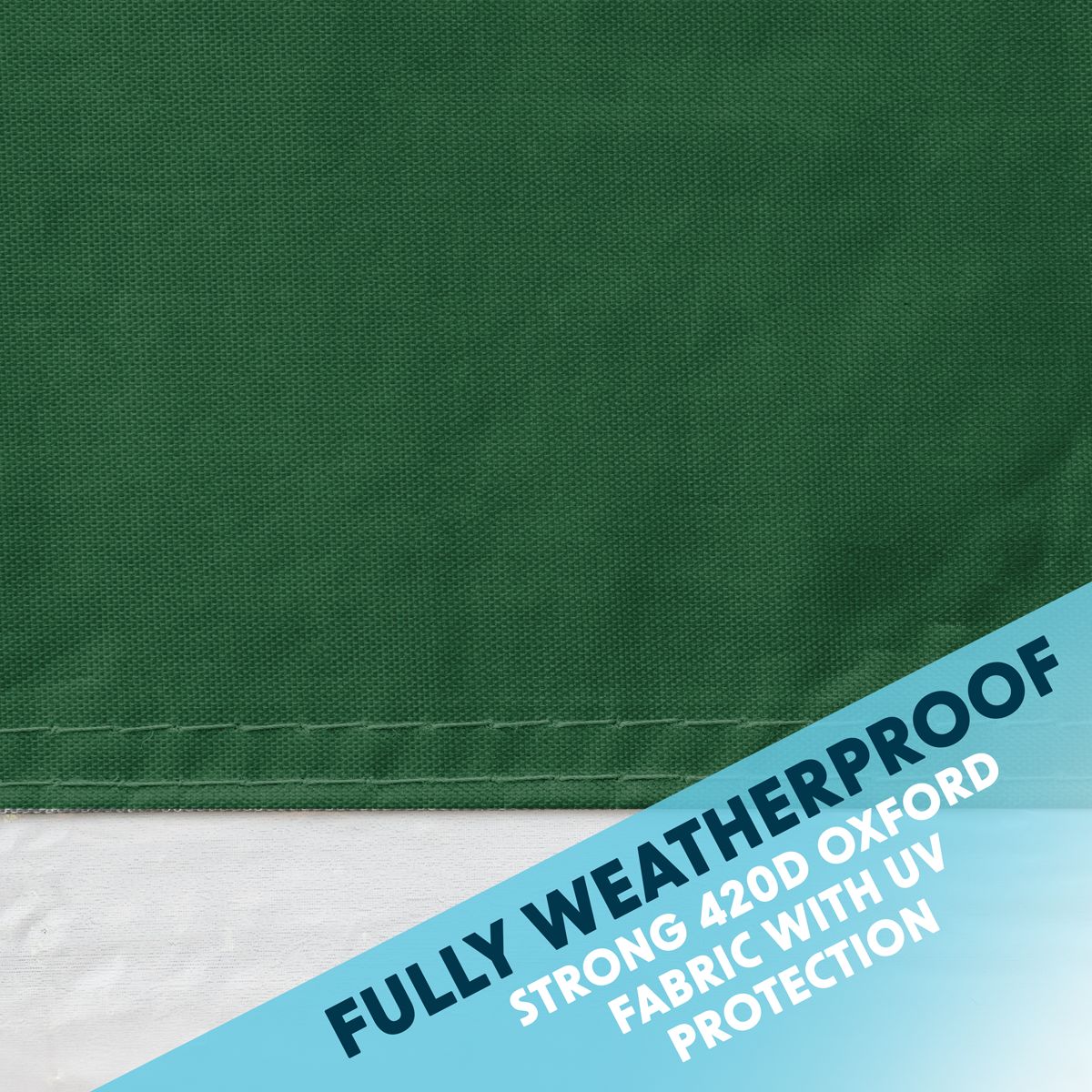 Dellonda Premium Side Walls/Doors/Windows for Gazebo/Marquee, Fits 3 x 4.5m Models - Dark Green - Image 2