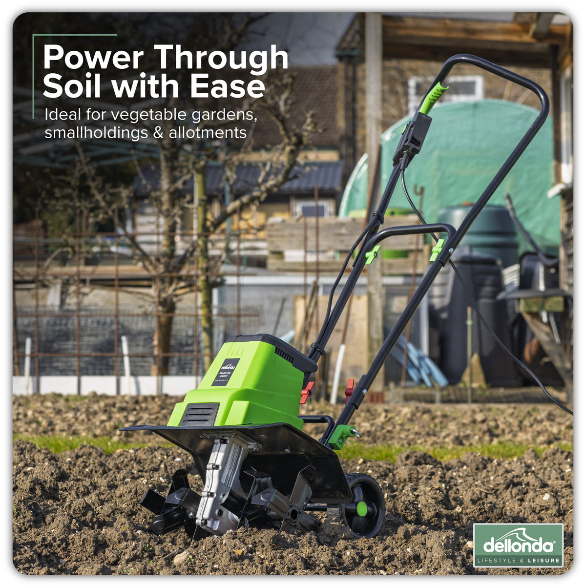 Dellonda Electric Tiller/Cultivator 1500W DG217