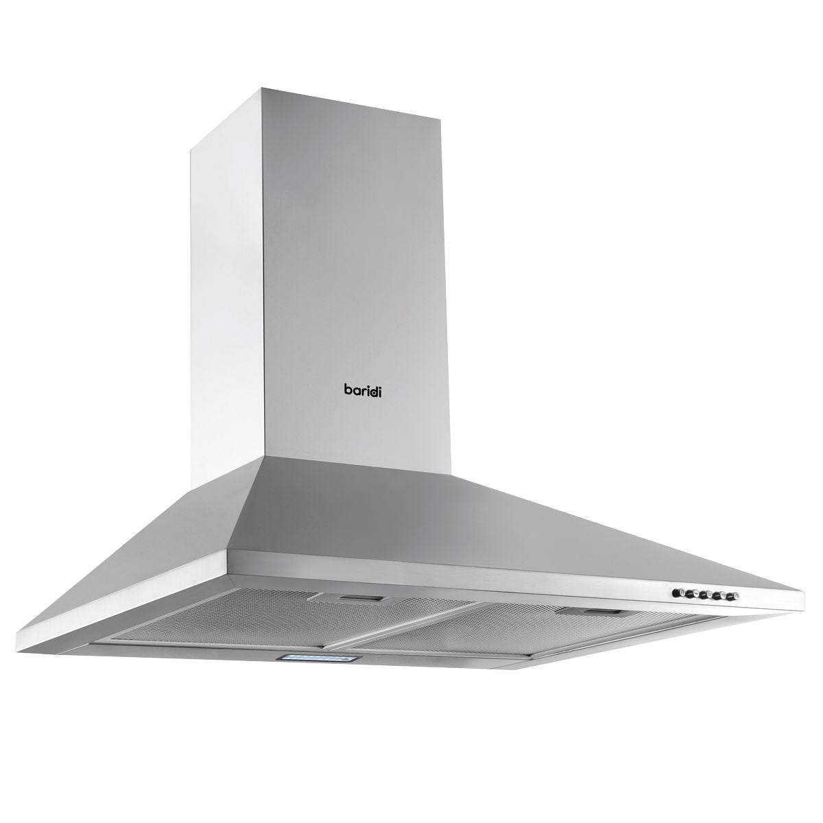 Baridi Cooker Hood with Carbon Filters 60cm - Stainless Steel