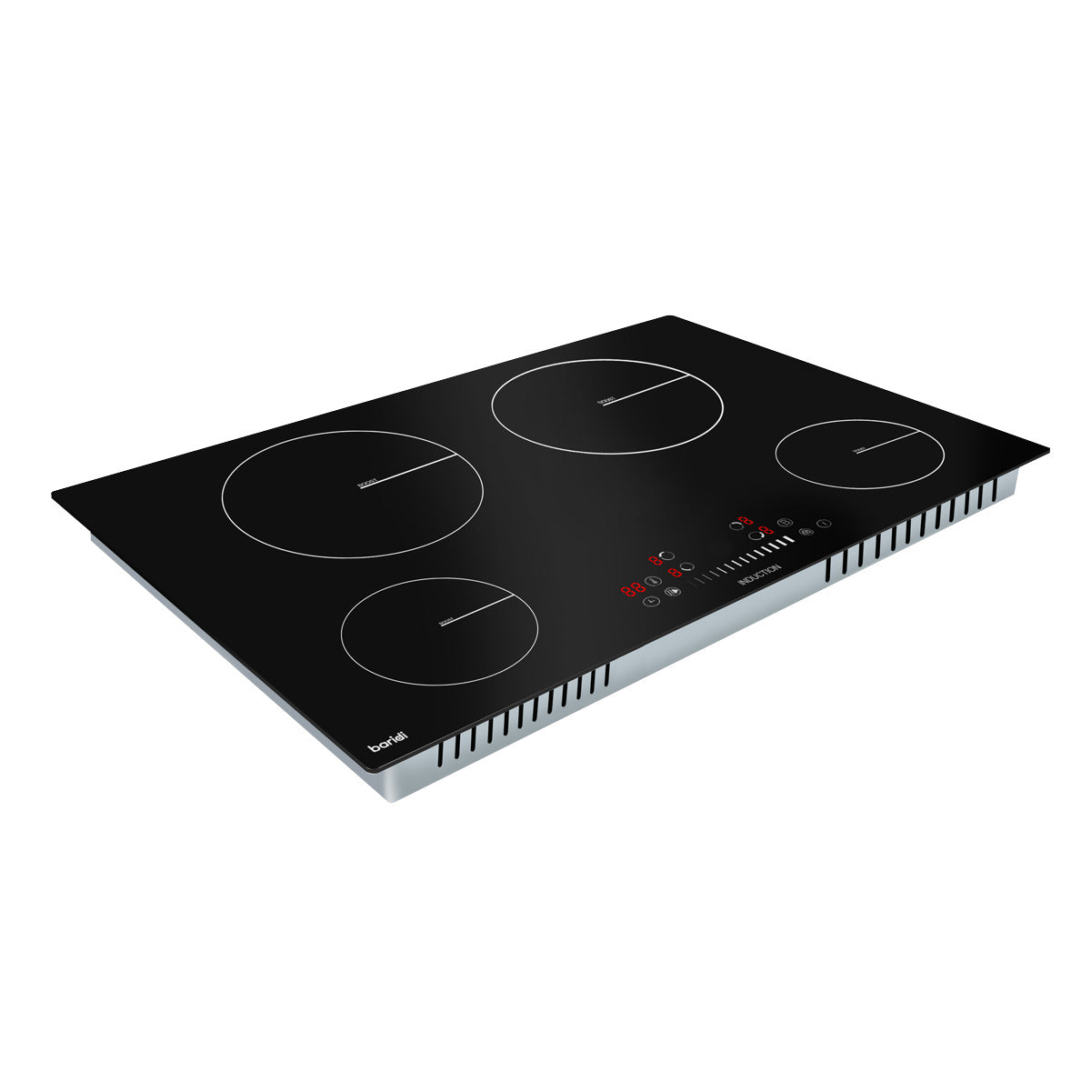 Baridi Integrated Induction Hob with 4 Cooking Zones 77cm 7200W Output DH179