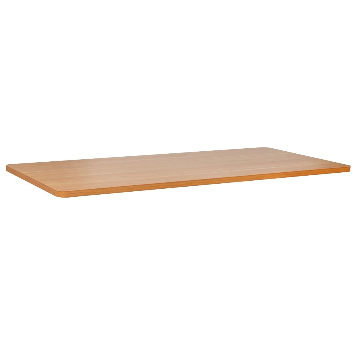 Dellonda Rectangular Desktop 1400 x 700mm - Oak - Image 1