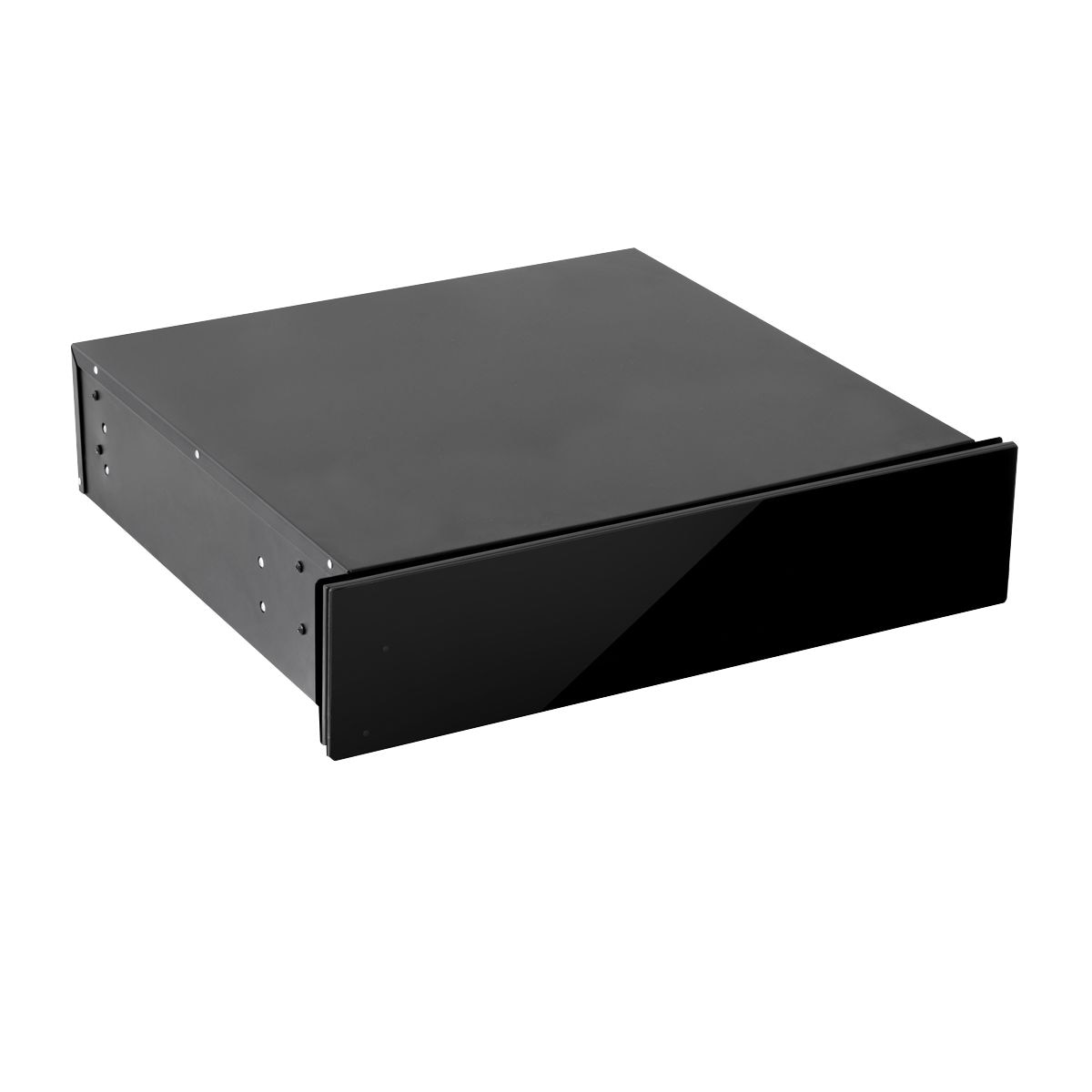 Baridi Integrated Warming Drawer 60cm - Black - Image 1