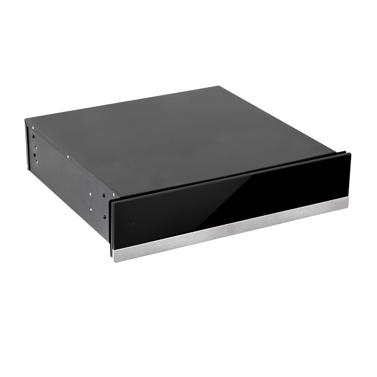 Baridi Integrated Warming Drawer 60cm - Black/Stainless Steel - Image 1