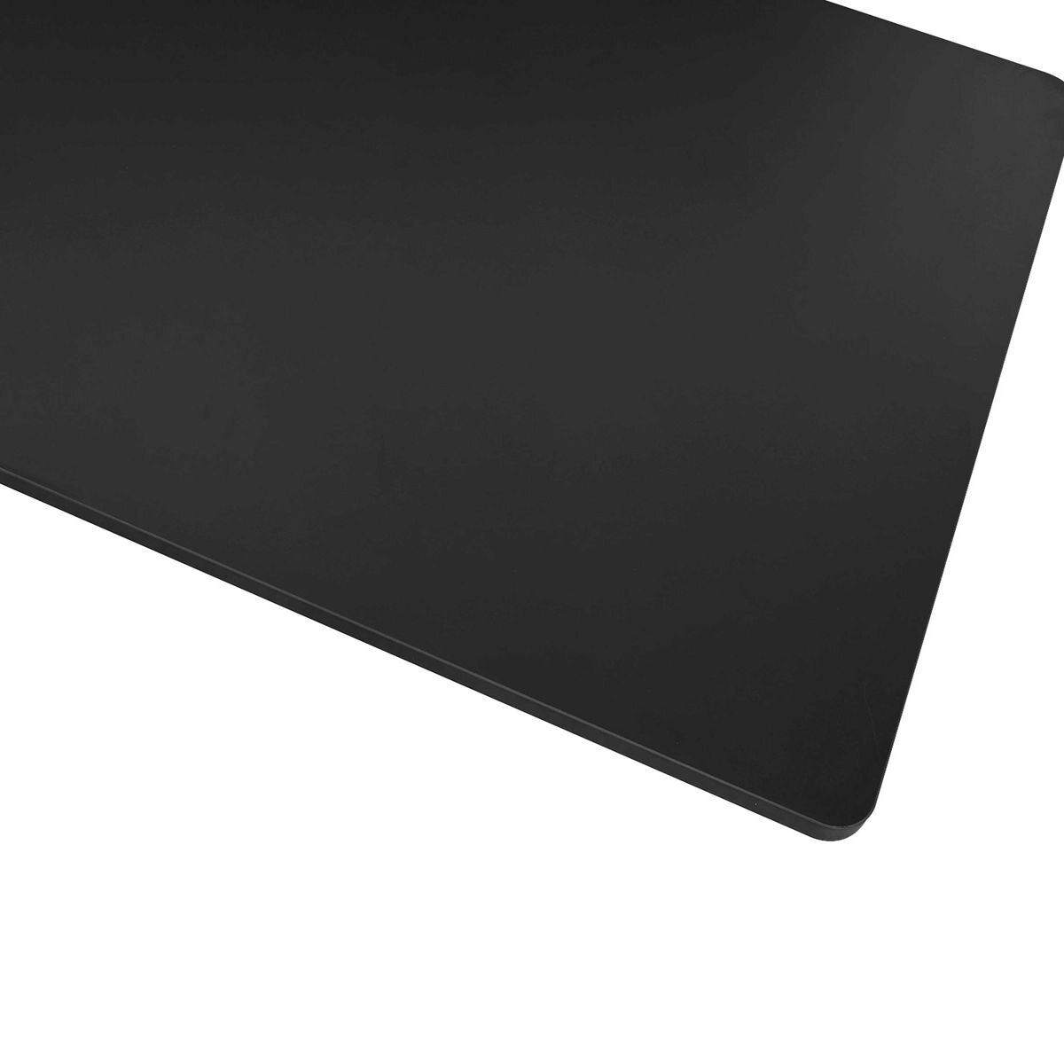 Dellonda Rectangular Desktop 1400 x 700mm - Black - Image 4