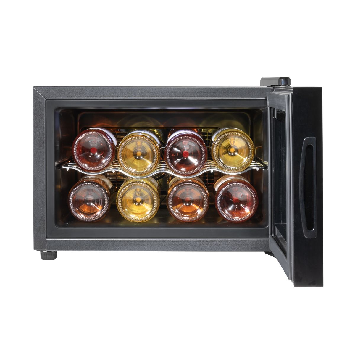 Baridi 8 Bottle Tabletop Wine Fridge & Cooler - Image 4