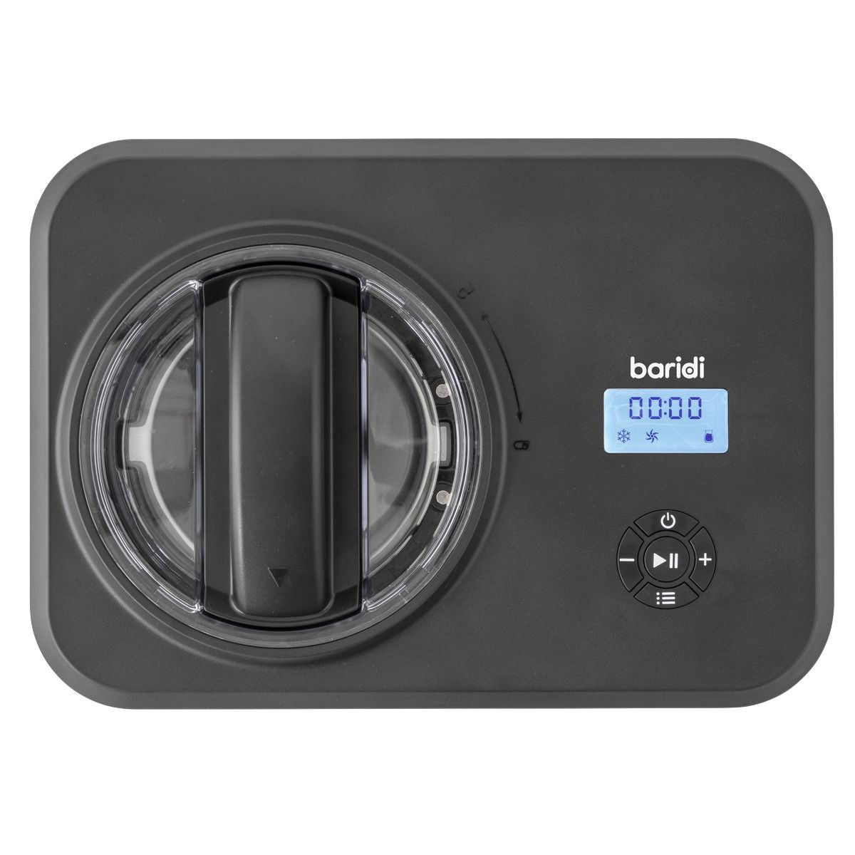 Baridi Automatic Churning Ice Cream Machine 1.5L - Black - Image 6
