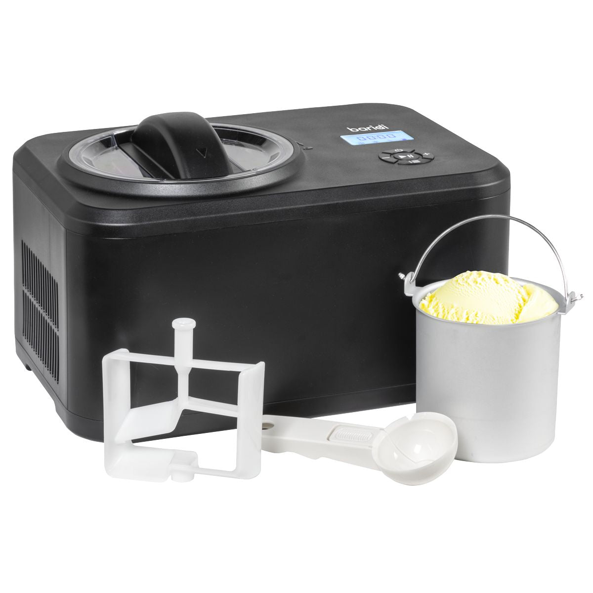 Baridi Automatic Churning Ice Cream Machine 1.5L - Black - Image 7