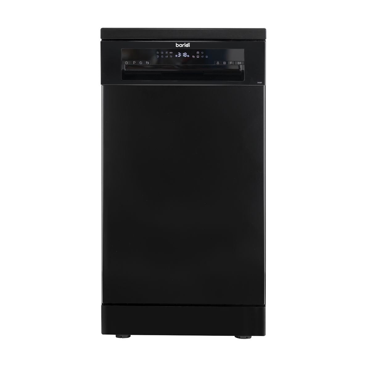 Baridi Slimline Freestanding Dishwasher 45cm Wide 10 Place Settings - Black - Image 5