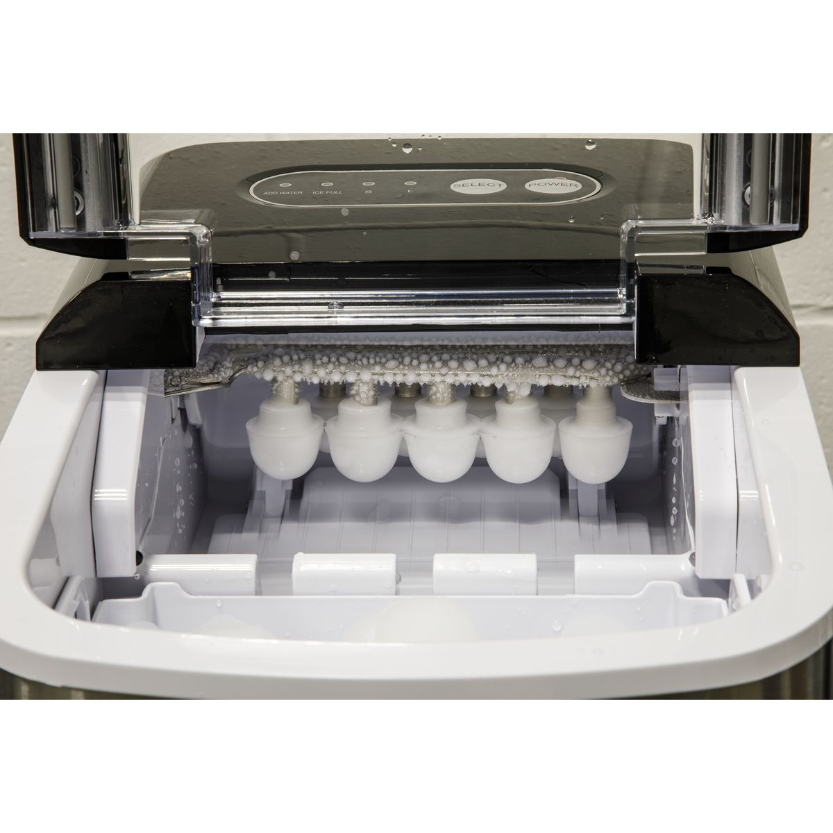 Baridi Ice Cube Maker with LED Display & 10 Minute Freeze - Image 5