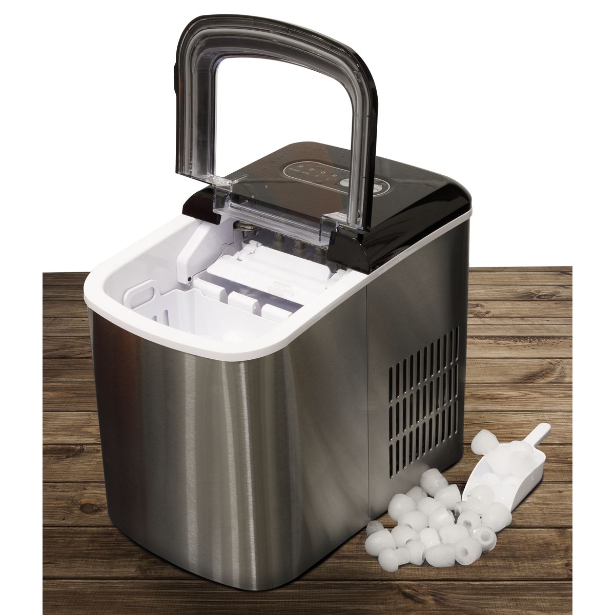 Baridi Ice Cube Maker with LED Display & 10 Minute Freeze - Image 9