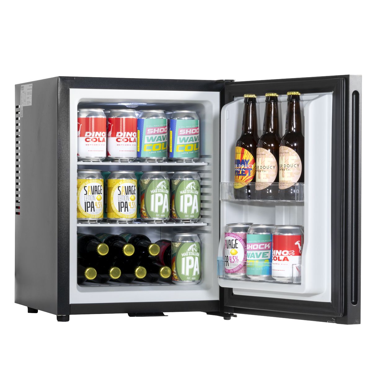 Baridi Ultra-Quiet Mini Drinks Fridge 35L Capacity - Image 1