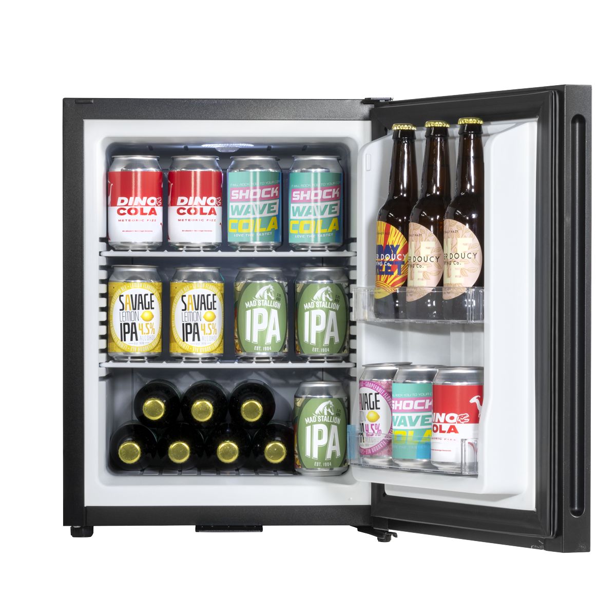 Baridi Ultra-Quiet Mini Drinks Fridge 35L Capacity - Image 4