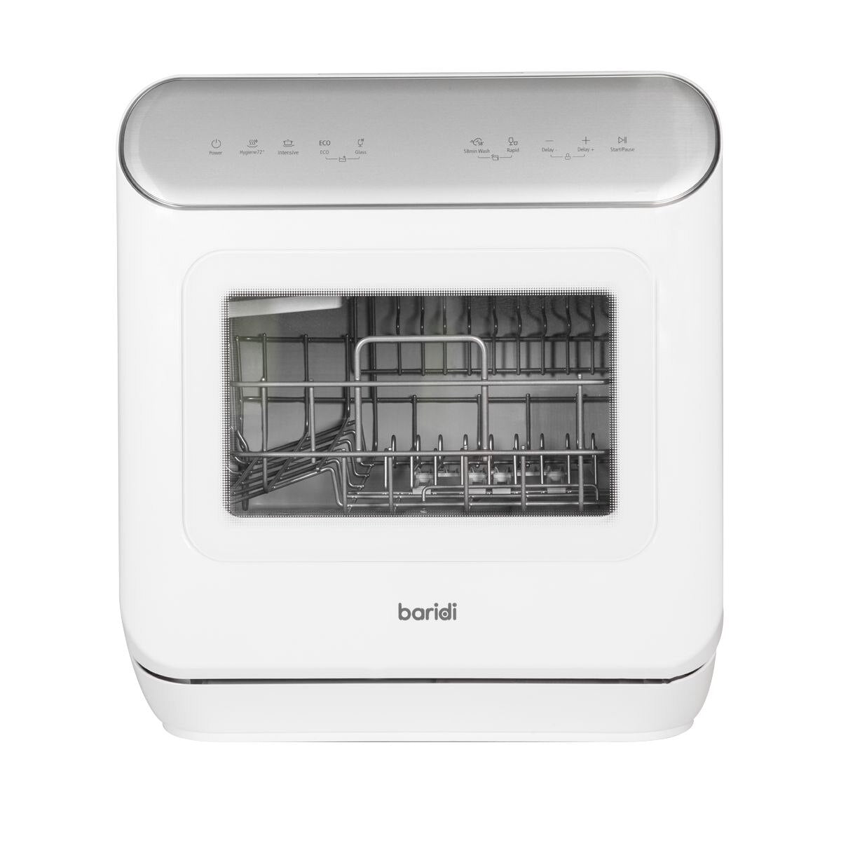 Baridi Tabletop Dishwasher 3 Place Settings 6L Capacity - Image 10