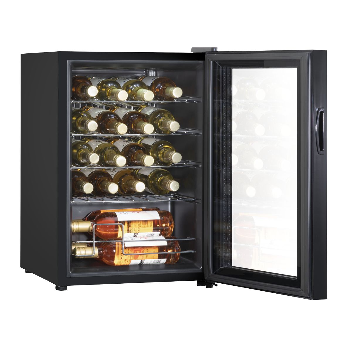 Baridi 20 Bottle Tabletop Wine Fridge & Cooler - Image 7
