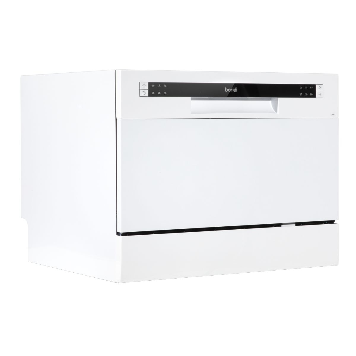 Baridi Tabletop Dishwasher 6 Place Settings 6.5L Capacity - White - Image 1