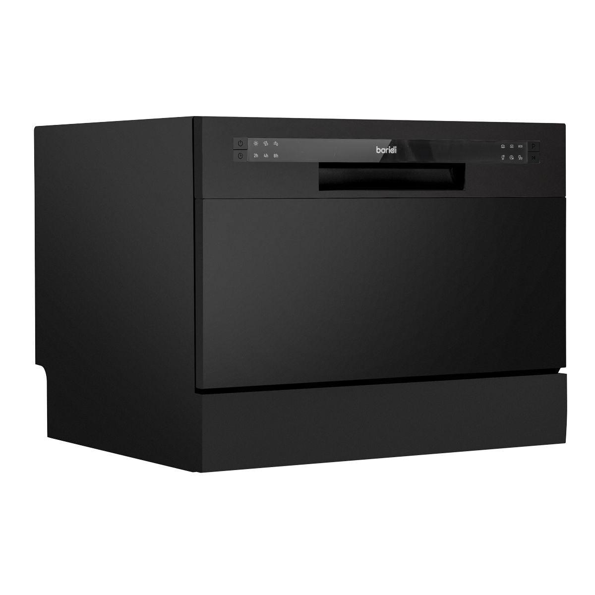 Baridi Tabletop Dishwasher 6 Place Settings 6.5L Capacity - Black - Image 1
