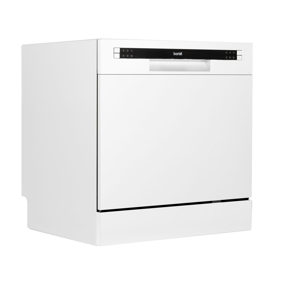 Baridi Tabletop Dishwasher 8 Place Settings 8L Capacity - White - Image 1