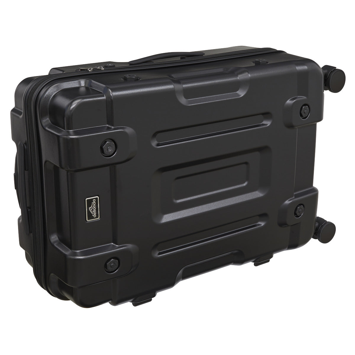 Dellonda Lightweight ABS Luggage Set 3pc - Black DL10