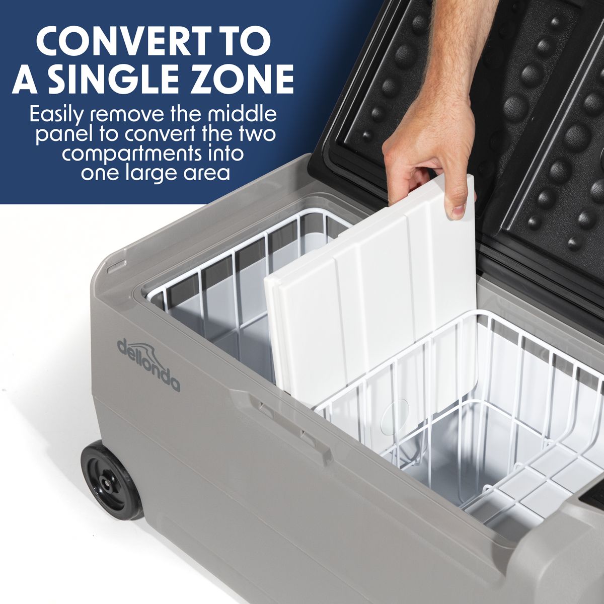 Dellonda Portable Fridge Freezer/Cool Box with LED Display 36L - Image 8